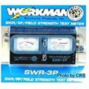 Workman SWR3P CB Radio Power & SWR Meter, 100 Watt Antenna Tester (Cables Not Included)
