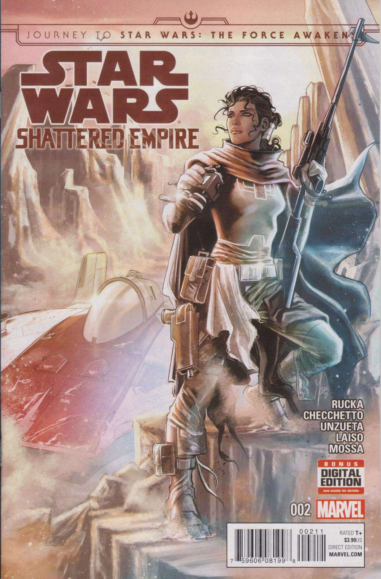 Cover of Journey to Star Wars: The Force Awakens - Shattered Empire #2