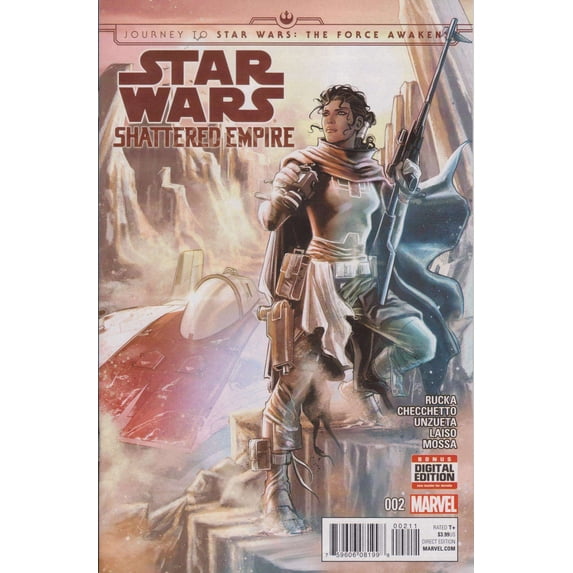 Journey to Star Wars: The Force Awakens-Shattered Empire #2 VF ; Marvel Comic Book