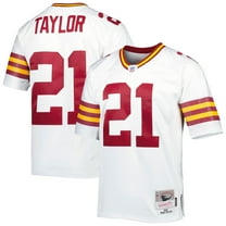 Men's Mitchell & Ness Sean Taylor White Washington Football Team Legacy Replica Jersey
