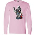 thumbnail image 3 of Inktastic Barber Skater Long Sleeve T-Shirt, 3 of 5
