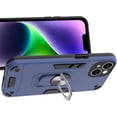 thumbnail image 4 of Case for iPhone 14 Plus with Built-in 360° Rotating Ring Kickstand Cover, Military-Grade Drop Protection Phone Case, Back Case for iPhone 14 Plus (6.7 inch), Blue, 4 of 9