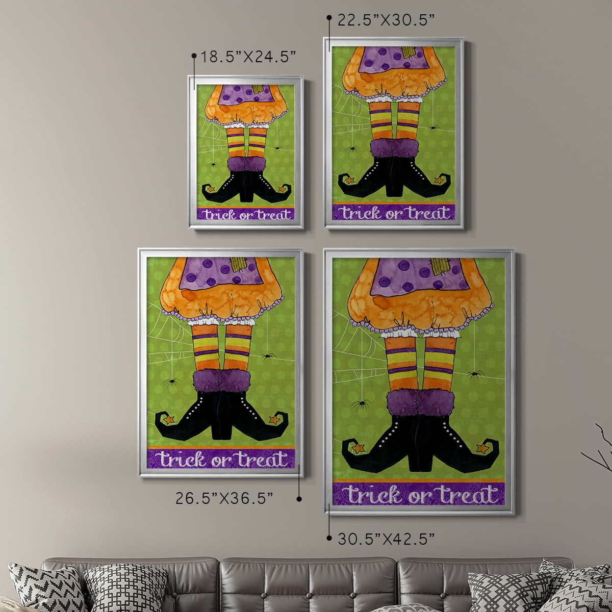 Trick or Treat Premium Classic Framed Print - Ready to Hang