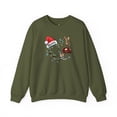 thumbnail image 2 of Christmas Dragon Sweatshirts,Women Christmas Sweatshirts, Dragon Sweatshirt, 2 of 5