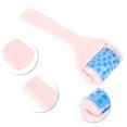 thumbnail image 3 of 1 Pc Rodillo Facial Ligero para Mujeres para Salón de Belleza, Vacaciones, Baño, Viaje, Perlas de Hielo ABS PC, Rosa Azul, 3 of 3