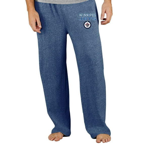 Men's Concepts Sport Navy Winnipeg Jets Mainstream Terry Pants