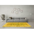thumbnail image 3 of Ahgly Company Indoor Rectangle Oriental Yellow Traditional Area Rugs, 8' x 10', 3 of 4