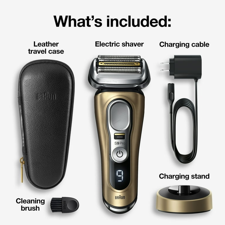 Braun Series 9 Pro 9419s Electric Shaver for Men, 4+1 Head Braun Series 9 Pro 9419s Electric Shaver for Men, 4+1 Head
