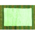 thumbnail image 1 of Ahgly Company Indoor Rectangle Abstract Green Contemporary Area Rugs, 5' x 7', 1 of 1