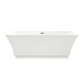 thumbnail image 4 of Vanity Art 59'' x 30'' Freestanding Soaking Bathtub, 4 of 8