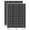 Black, variant on Original Double Line Border Document Sticker Set - Black - Matte Finish - 2.00" Large