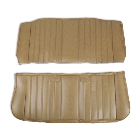 Brothers Trucks 05-308 Seat Upholstery Standard Pleat Vinyl - Tan