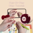 thumbnail image 3 of Crochet Kit for Beginners, Sheep Crafts Knitting Starter Set for Adults ,Easy-to-Learn Complete Crochet Starter Kit for Experts, Beginners, 3 of 7