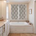 thumbnail image 3 of Curtains 63 Inch Length 2 Panels, Beige Gray Dandelion Grommets Window Treatment Curtain, Farmhouse Botanical Blossom Thermal Curtains Drapes for Living Room/Bathroom, 3 of 9