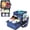 Blue, variant on INFANZIA Car Seat Organizer, Backseat Van Organizer with Cup Holders for Car Front Passenger and Back Seat, Carseat Storages with Cooler Compartment for Kids and Adults for Toy, Snacks, Black