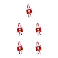 thumbnail image 3 of Bearachild Bolsa de regalos de navidad Papá Noel Lindos juguetes de chocolates Bolsa de almacenamiento de dulces Decoración de cumpleaños Ornamento Tote Type1 NO1 Bearachild CBP443735, 3 of 4