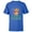 Royal, variant on Disney Winnie the Pooh & Piglet Birthday Crew Party Matching - Short Sleeve T-Shirt for Kids - Customized-White