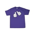 thumbnail image 1 of T-shirt Graphique « Thumbs Up » Violet, 2TG, 1 of 1