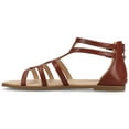 thumbnail image 2 of Journee Womens Genneva Flat Sandals, Widths Available, 2 of 9