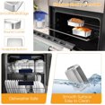 thumbnail image 3 of 4 Pack Stainless Steel Bread Loaf Pans 8.7x6 Inch for Baking Cakes Meatloaf, 3 of 4
