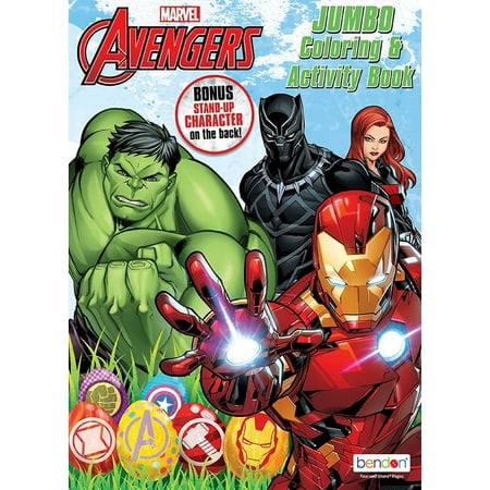 The Avengers: Jumbo Coloring and Activity Book, Book 1 (Paperback)