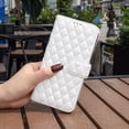 thumbnail image 5 of Case for Samsung Galaxy S25 Plus, PU Leather Wallet Flip Cover [3 Card Slots & 1 Money Pocket] [Magnetic Closure] [Stand Kickstand] Folio Phone Case for for Samsung Galaxy S25 Plus, White, 5 of 5