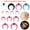 Mix Color-8pcs, variant on QQTDFG 8/18Pcs Acrylic Nose Rings C Shape Buffalo Septum Piercing Ear Stretching Kit-Pink-18pcs-14g (1.6 mm)-00g (10.0 mm)