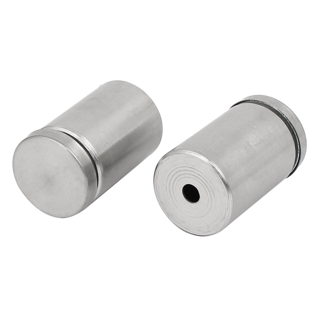 Unique Bargains25mmx40mm Stainless Steel Glass Table Spacers Standoff Fixing Screws Bolts 2pcs
