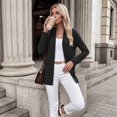 thumbnail image 5 of Women's Open Front Long Cardigan Lightweight with Pockets Fall Layering, 5 of 8