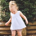 thumbnail image 2 of FAOWME Child Vest Candy Colored Children Cotton And Linen Color Vest Tops White 3-4 Years, 2 of 5