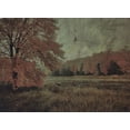 thumbnail image 2 of Haynes, Smith 24x19 Gold Ornate Wood Framed with Double Matting Museum Art Print Titled - Fall In The Mist, 2 of 4