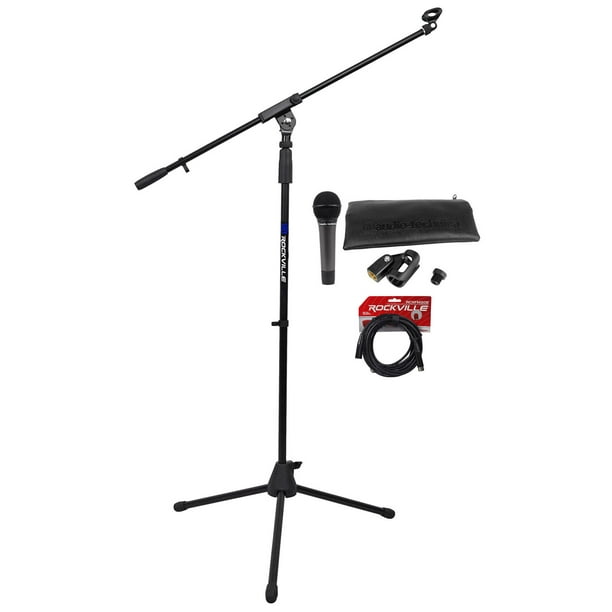 Audio-Technica ATM510 Cardioid Dynamic Microphone - Handheld Vocal Mic With Shock Mount, Great For Live Sound & Recording