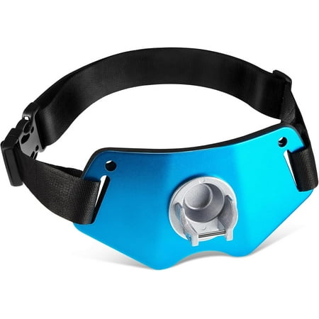 XD-Aluminum Fishing Belt Rod Holder Adjustable Fighting Waist Padded*0