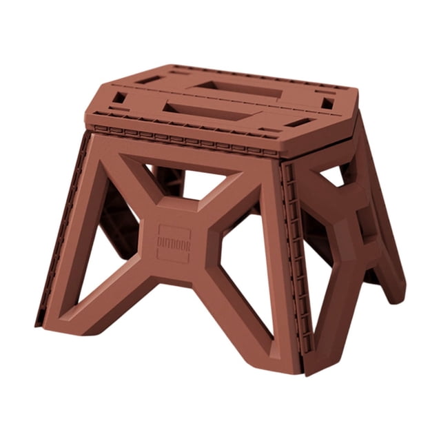 Ohufall Folding Stool Thickened Plastic Portable Short Stool Children's Stool Outdoor Camping Portable Fishing Stool Portable Stool Step Stool