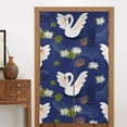 thumbnail image 4 of XMXT Japanese Noren Doorway Room Divider Curtain,Beautiful Swan Print Restaurant Closet Door Entrance Kitchen Curtains, 34 x 56 inches, 4 of 7