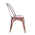 thumbnail image 3 of Design Lab MN LS-9000-COP Dreux Vintage Copper Dining Chair Set of 4, 3 of 7