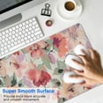 thumbnail image 4 of Pink and Purple Flowers&nbsp;pad Mousewaterproof,rubber+multispandexnon Slip Gaming Mouse PadDesk Pad for Office Home Game 31.5x15.7inches, 4 of 7