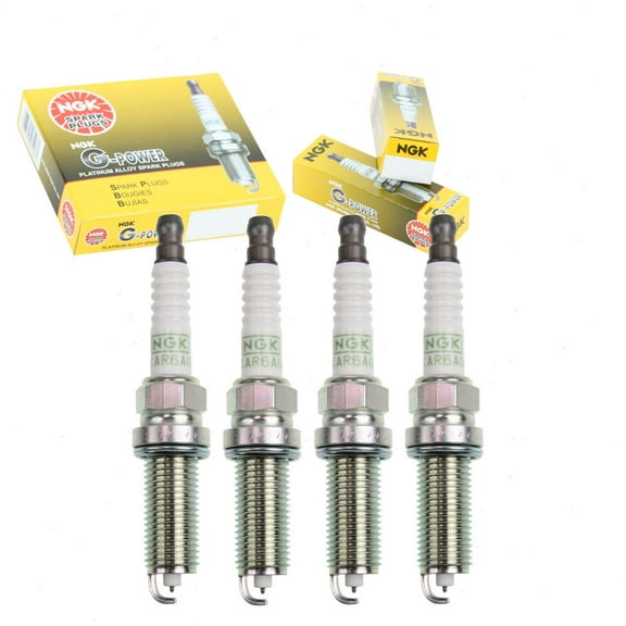 4 pc NGK G-Power Spark Plugs compatible with Subaru Forester 2.5L H4 2011-2018