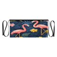 thumbnail image 7 of Yayeee Waist Apron with Pockets for Cooking Waterproof Half Server Aprons, Floral Flamingo, 7 of 7