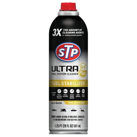 STP Ultra 5-in-1 Fuel System Cleaner and Fuel Stabilizer (20 fluid ounces)