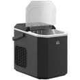 thumbnail image 1 of Black Portable Ice Maker - 26lbs/Day, Bullet Ice, Self-Cleaning - Perfect for Parties & Home Use - Compact Countertop Ice Machine, 1 of 7