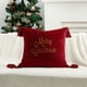 thumbnail image 4 of Funda de Cojín Bordada con Árbol de Navidad | Suave y Afelpada | Decoración Navideña | Funda de Cojín Roja y Verde de 45X45 Cm para Sofá y Silla, 4 of 6
