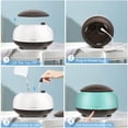 thumbnail image 7 of Essential Oil Diffuser, Daroma Aromatherapy Diffuser With Remote Control,300ml Aroma Ultrasonic Nebulizing Cool Mist Humidifier,7 Color Mood Lights & Waterless Auto-Off for Home Office Gift,Dark Wood…, 7 of 7