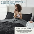thumbnail image 6 of Queen Comforter Sets, Ultra-Soft All-Season Comforter 3-Piece Set | Reversible Dual-Sided Bedding Sets & Hypoallergenic Cluster Fiber Filling, Bed in a Bag with Comforter, Pillowcases, 6 of 7