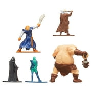 Dungeons & Dragons 1.65 Die-Cast Collectible Figures 5-Pack Wave 2, Multi-Color