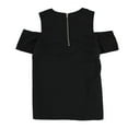 thumbnail image 2 of bar III Womens Cutout Off the Shoulder Blouse, Black, XX-Small, 2 of 2