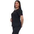 thumbnail image 6 of Scrub Top for Women Stretch Material Princess Seam Lightweight Medical Uniform Shirt, 6 of 6