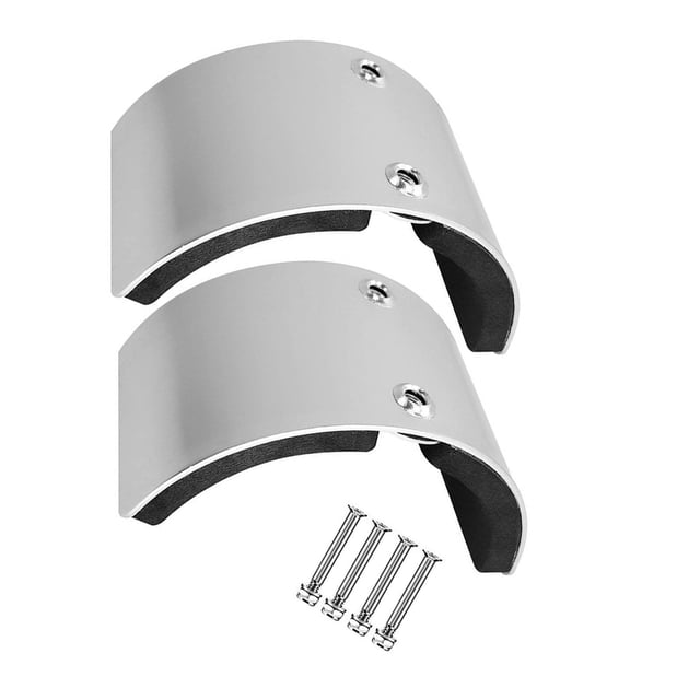 2 piezas de accesorios de repuesto para zancos de paneles de yeso, cómoda placa curva para patas fijas para decoración de pintura de interiores