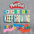 thumbnail image 3 of CafePress - Play Doh Keep Going Keep Growing T Shirt - Mens Tri-blend T-Shirt, 3 of 4