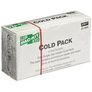 First Aid Only Disposable Plastic 4 x 5" Instant Cold Pack B503-5 5 per Box
